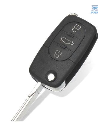 ALLOGGIAMENTO CHIAVE AUDI QUADRATA 3 PULSANTI CON 