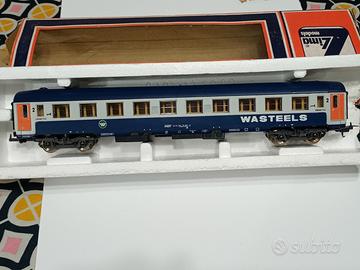 VAGONE PASSEGGERI 2-A CLASSE-LIMA-SCALA H0+SCATOLA