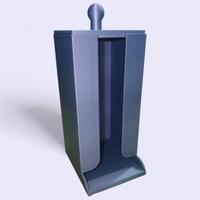 Portacialde Verticale Design Moderno