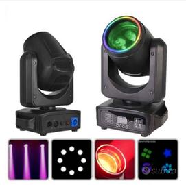 Beam Spot Led 200w Ring RGB Effetto Arcobaleno