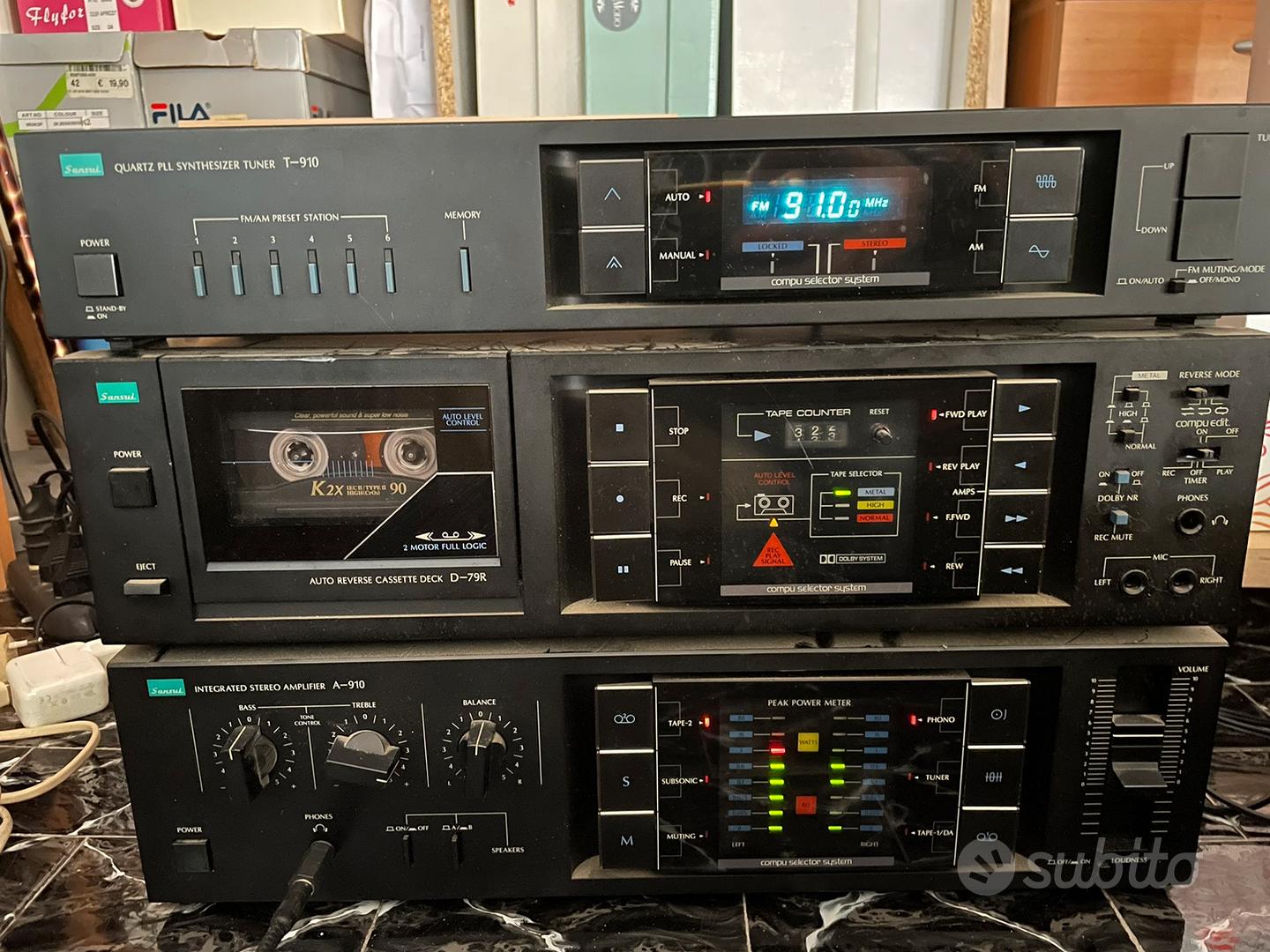 Stereo Sansui Audio/Video In vendita a Bergamo