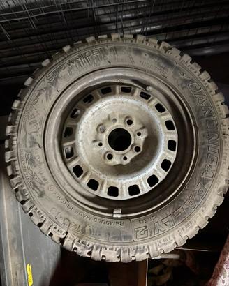 4 ruote chiodate panda 4x4