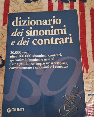dizionario sinonimi e contrari