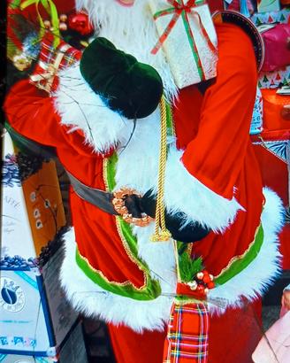 babbo natale arredamento natalizio 