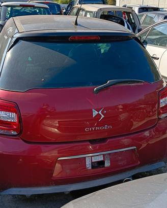 POSTERIORE COMPLETO CITROEN DS3 PER RICAMBI