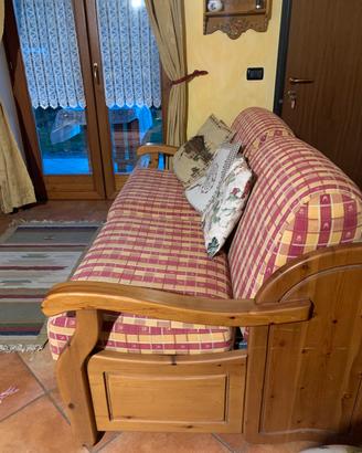 Divano letto montagna