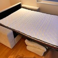 Divano letto + pouf contenitore Dondi Salotti