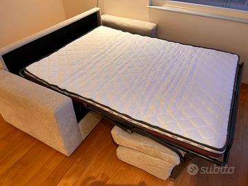 Divano letto + pouf contenitore Dondi Salotti