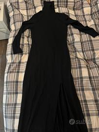 Abito + maglia collo alto