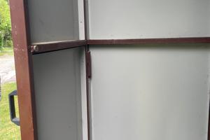 Copertura coibentata e ingresso