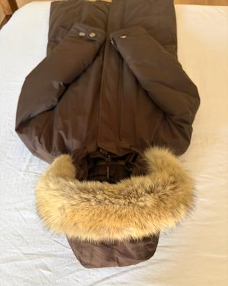 Woolrich tg xl. lungo colore Marrone scuro