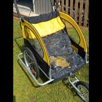 Rimorchio Bici per Bambini e Passeggino