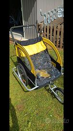 Rimorchio Bici per Bambini e Passeggino