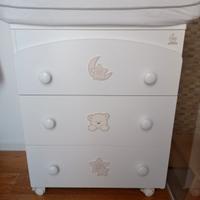 Fasciatoio e lettino 