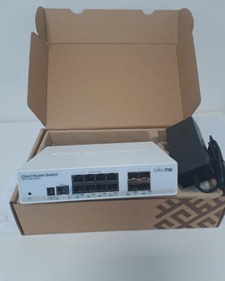 Switch MikroTik CRS112-8G-4S-IN