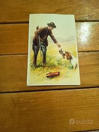 cartolina pubblicitaria cartucce sport