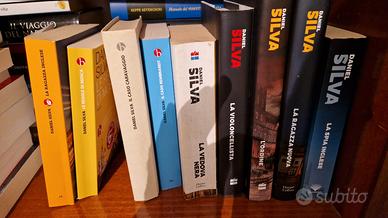 libri daniel silva 3 eur cadauno 