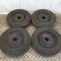 4 Gomme Con Cerchi Microcar MGO 145/80/13 2019