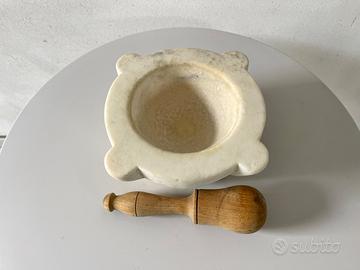 Mortaio marmo Carrara