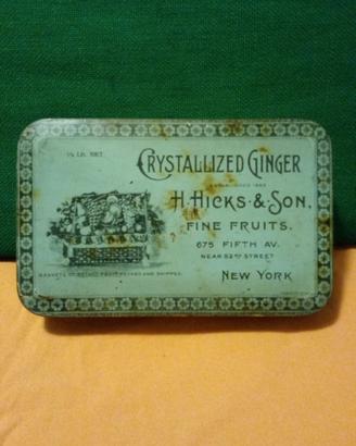 Scatole latta vintage