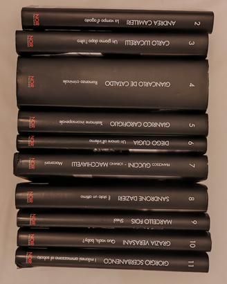Serie"Noir Italiano" biblioteca di repubblica