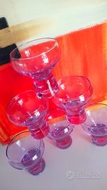 6 coppe Alessandrite anni 70 vintage 