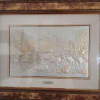 quadro oro e argento 