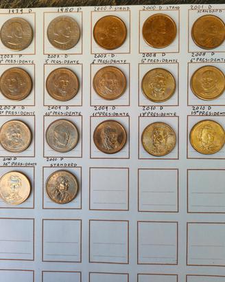 LOTTO 17 DOLLARI USA: Incluse 2 Rare Susan B. Ant