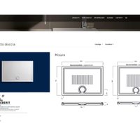 PIATTO DOCCIA LIF H3 HATRIA
