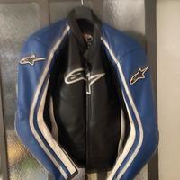 Tuta divisibile Moto pelle Alpinestars Tg.50