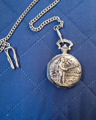Orologio da tasca meccanico Prestige funzionante 