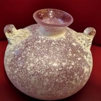 VASO ANTICO STILE MURANO TECNICA VETRO SCAVO