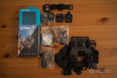 AKASO EK7000 Action Camera 4K Nero 2" subacquea