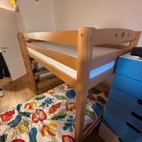 Letto castello + materassi