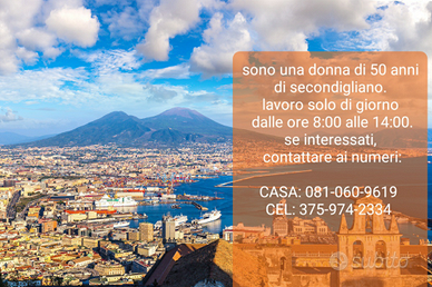 Badante diurna - Sono disponibile per lavoro