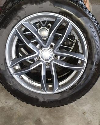 Cerchi TECNOMAGNESIO + gomme invernali Pirelli