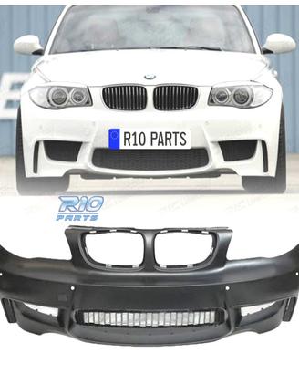 PARAURTI ANTERIORE BMW E81 E82 E88 04-13 LOOK 1M P