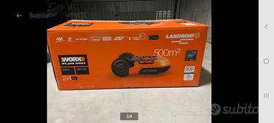 robot tagliaerba worx landroid M500 NUOVO 