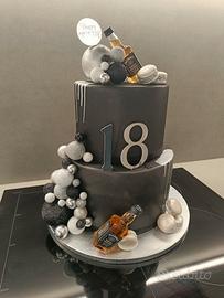 Torta scenografica 18° compleanno