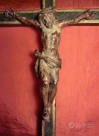 CRISTO CROCIFISSO - 1500/sec.XVI - TOSCANA -65 cm