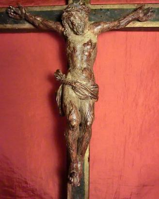 CRISTO CROCIFISSO - 1500/sec.XVI - TOSCANA -65 cm