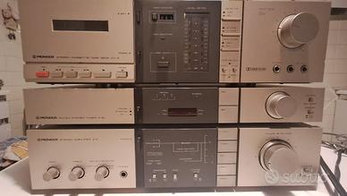 Impianto audio Pioneer anni '80