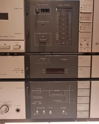 Impianto audio Pioneer anni '80