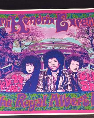 Poster Jimi Hendrix Experience - Royal Albert Hall