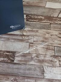 PIATTO/VASSOIO/SVUOTATASCHE/CENTRO TAVOLA CRISTALL