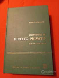Istituzioni di Diritto Privato, Pietro Trimarchi