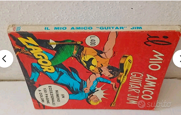 ZAGOR SCRITTA ROSSA N.100 senza FIEG RARITA'