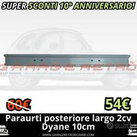 CITROEN 2CV PARAURTI POSTERIORE MODELLO LARGO