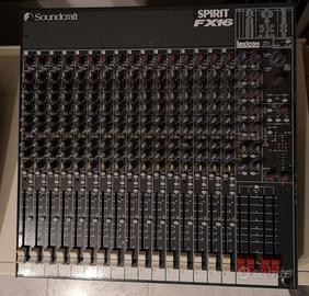 MIXER SOUNDCRAFT SPIRIT FX16