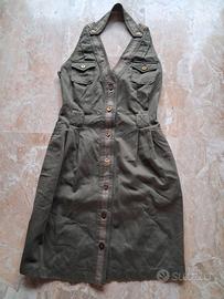 Vestito Gas con schiena scoperta. Taglia X